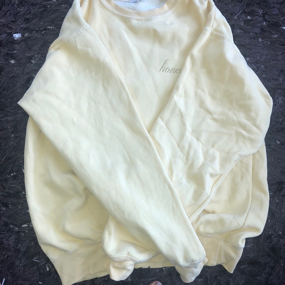 Brandy Melville honey sweatshirt